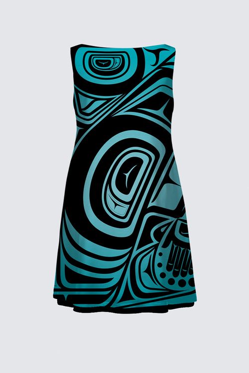 Knowing Teal PS Xsi-yeen Reversible Dress