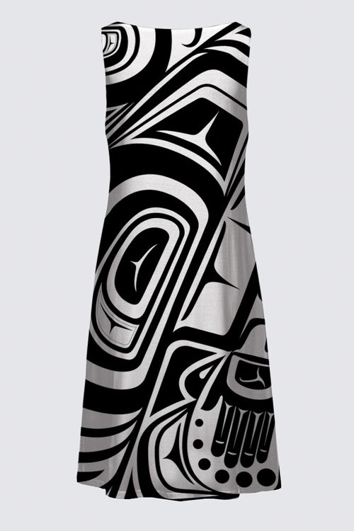 Knowing Black & White Katia Dress - New Shape!