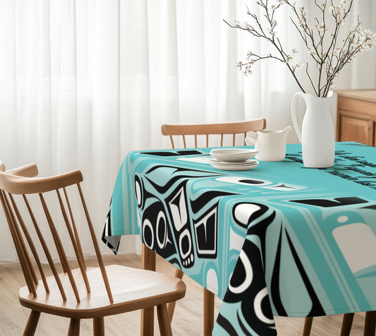 Gitxsan Gratitude Table Cloth 60x60