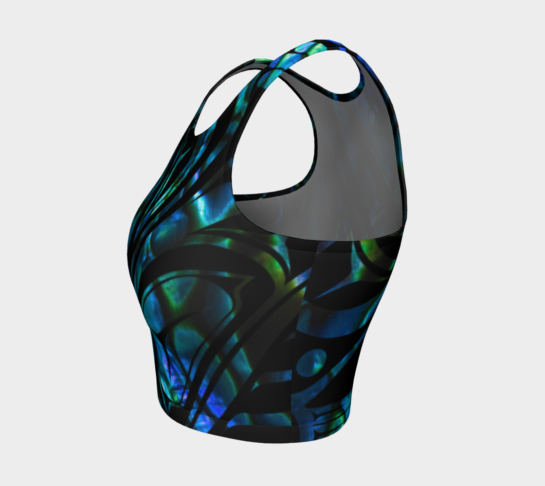 Knowing 2 Abalone Crop Top