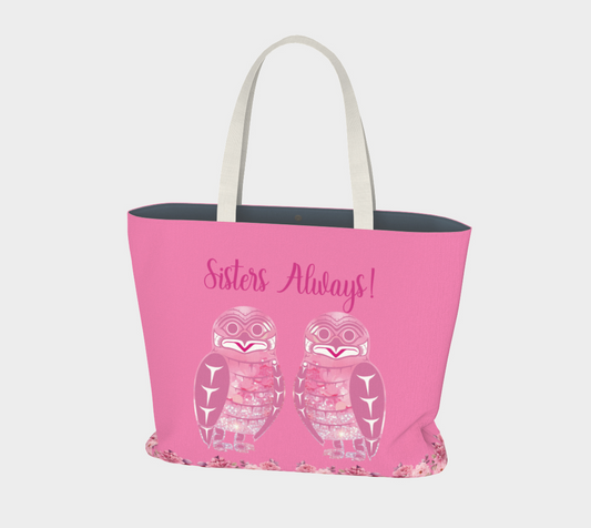 Owls Sisters Pink