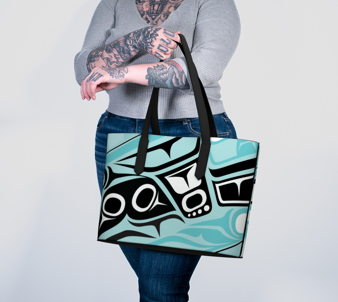 Killerwhale Teal Vegan Bag