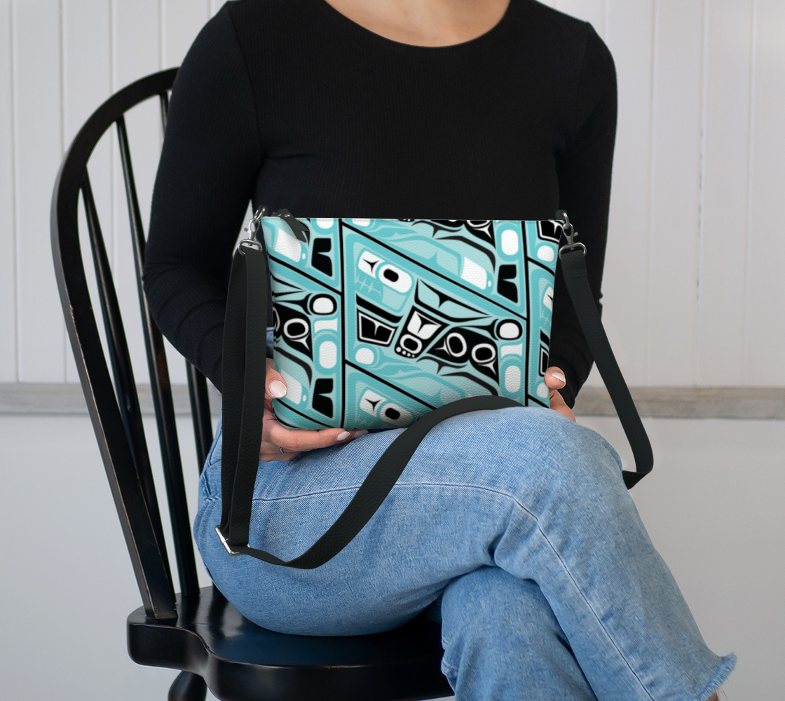 Killerwhale Teal Crossbody