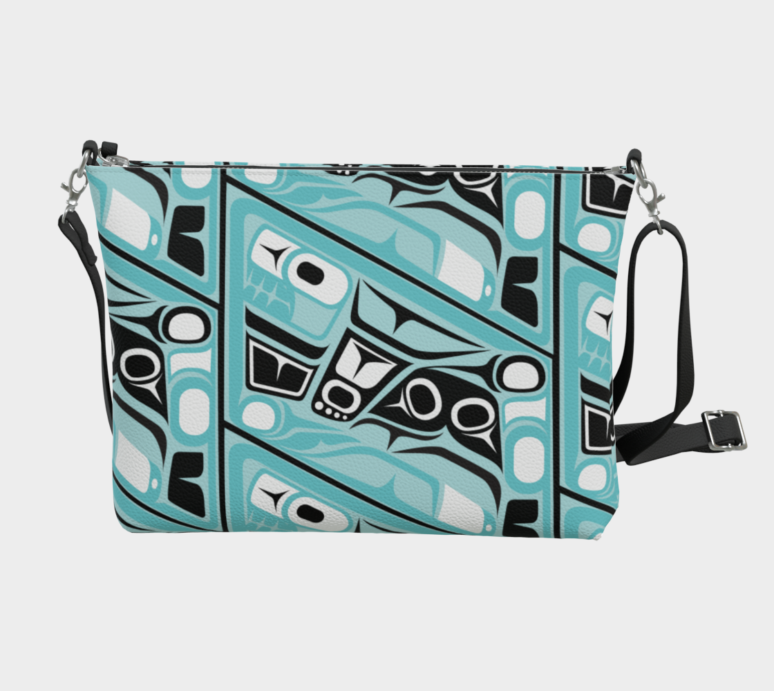 Killerwhale Teal Crossbody