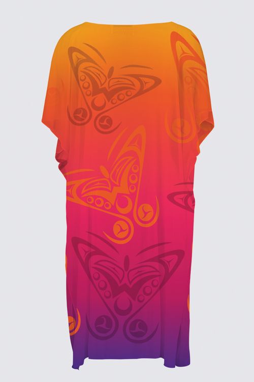 Butterflies (Sunrise) Sheer Wrap