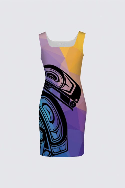 Raven (Geo) Aunty Dress