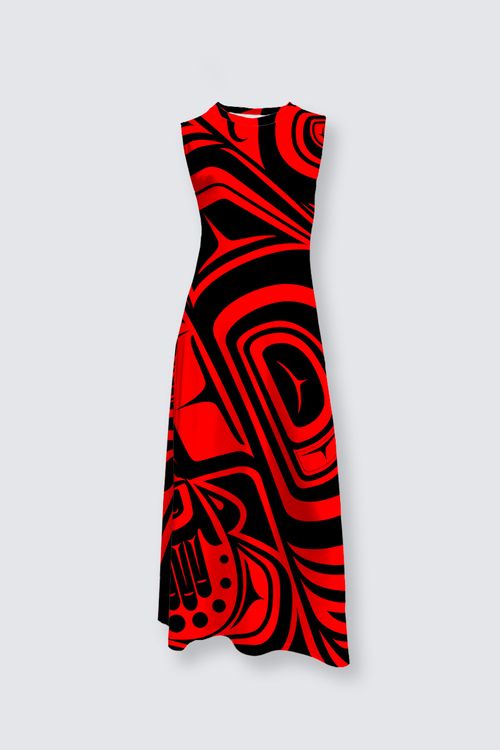 Knowing Red Lena-Maxi Dress - New Shape!