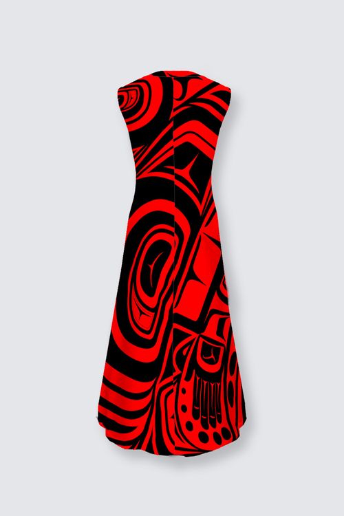 Knowing Red Lena-Maxi Dress - New Shape!