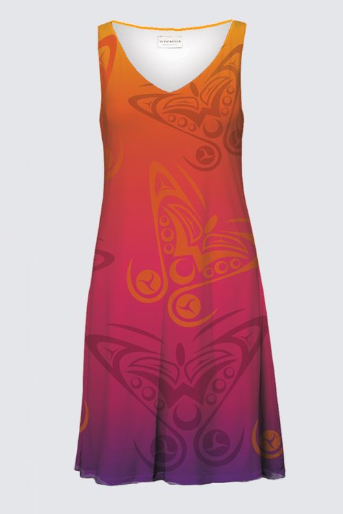 Butterflies (Sunrise) Katia Dress