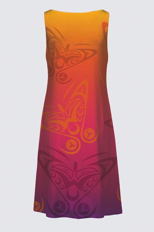 Butterflies (Sunrise) Katia Dress