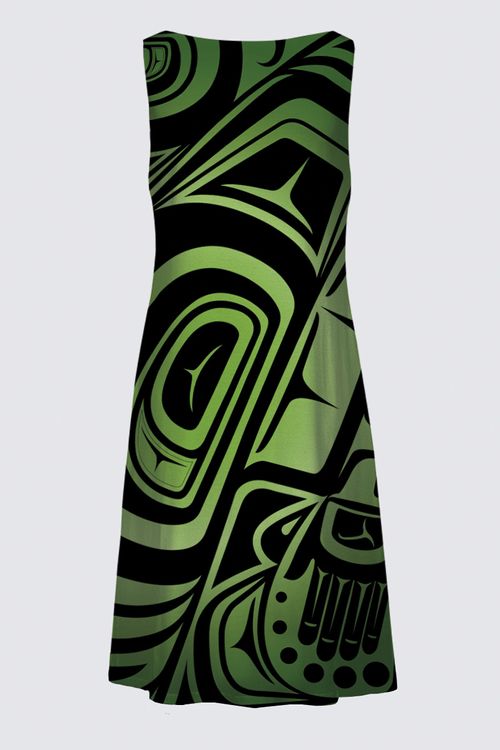 Knowing Skeena Green Katia Dress - New Shape!