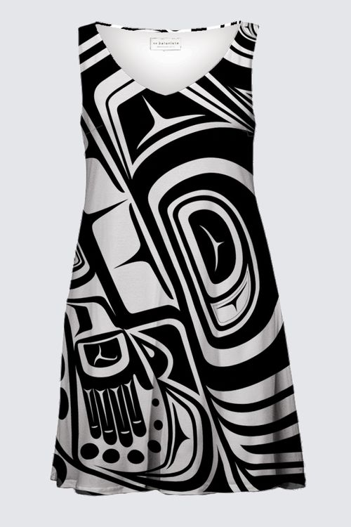 Knowing Black & White PS Katia Dress - New Shape!