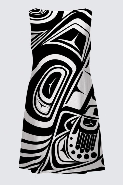 Knowing Black & White PS Katia Dress - New Shape!