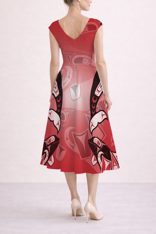 Matriarch Elizabeth Fit & Flare Dress 04B