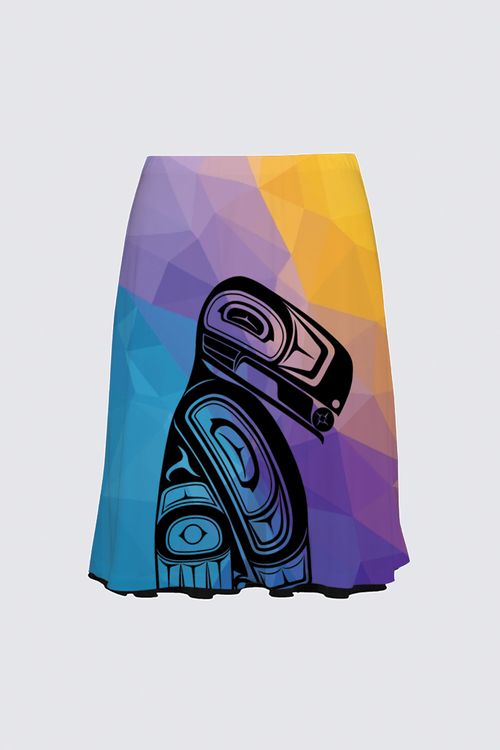 Raven (Sunrise) Reversible Skirt