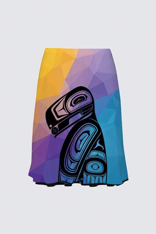 Raven (Sunrise) Reversible Skirt