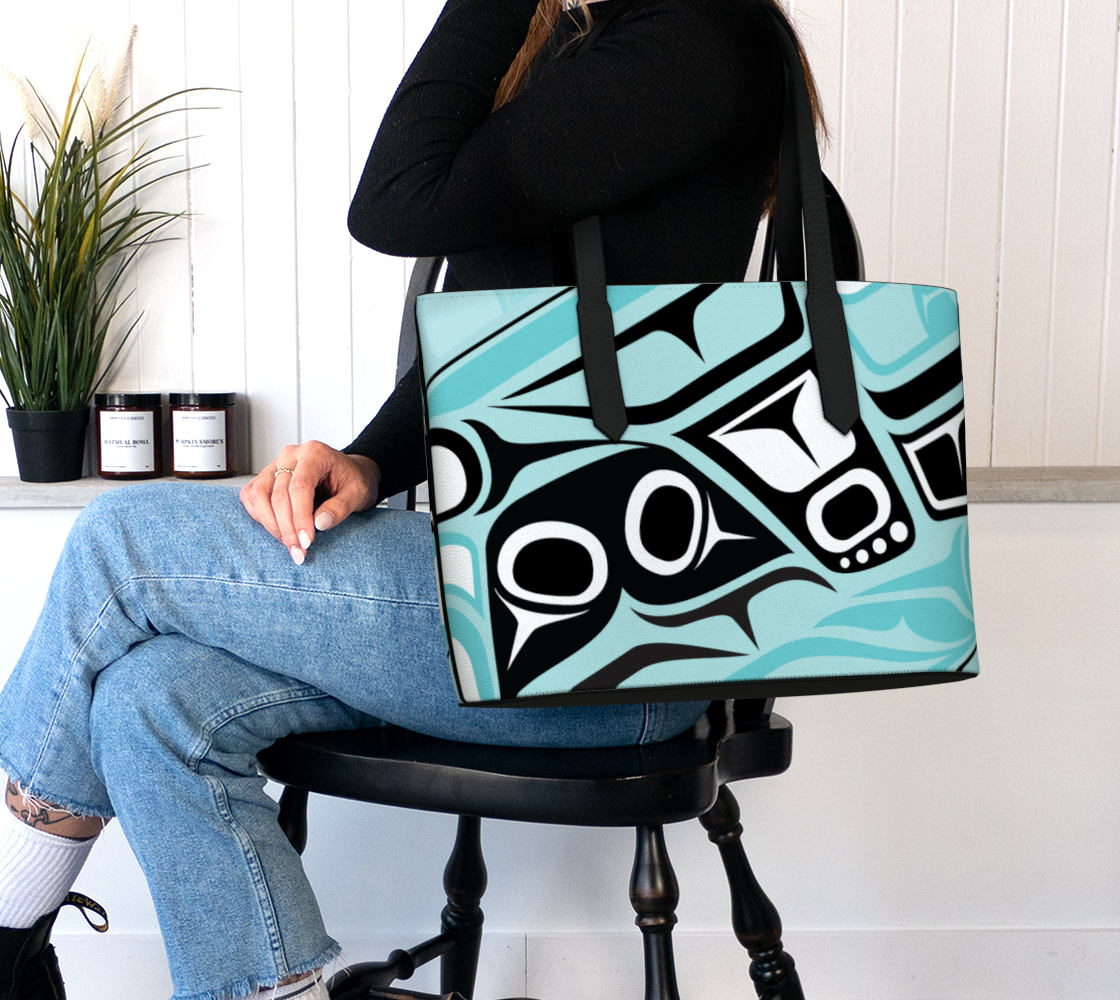 Killerwhale Teal Vegan Bag