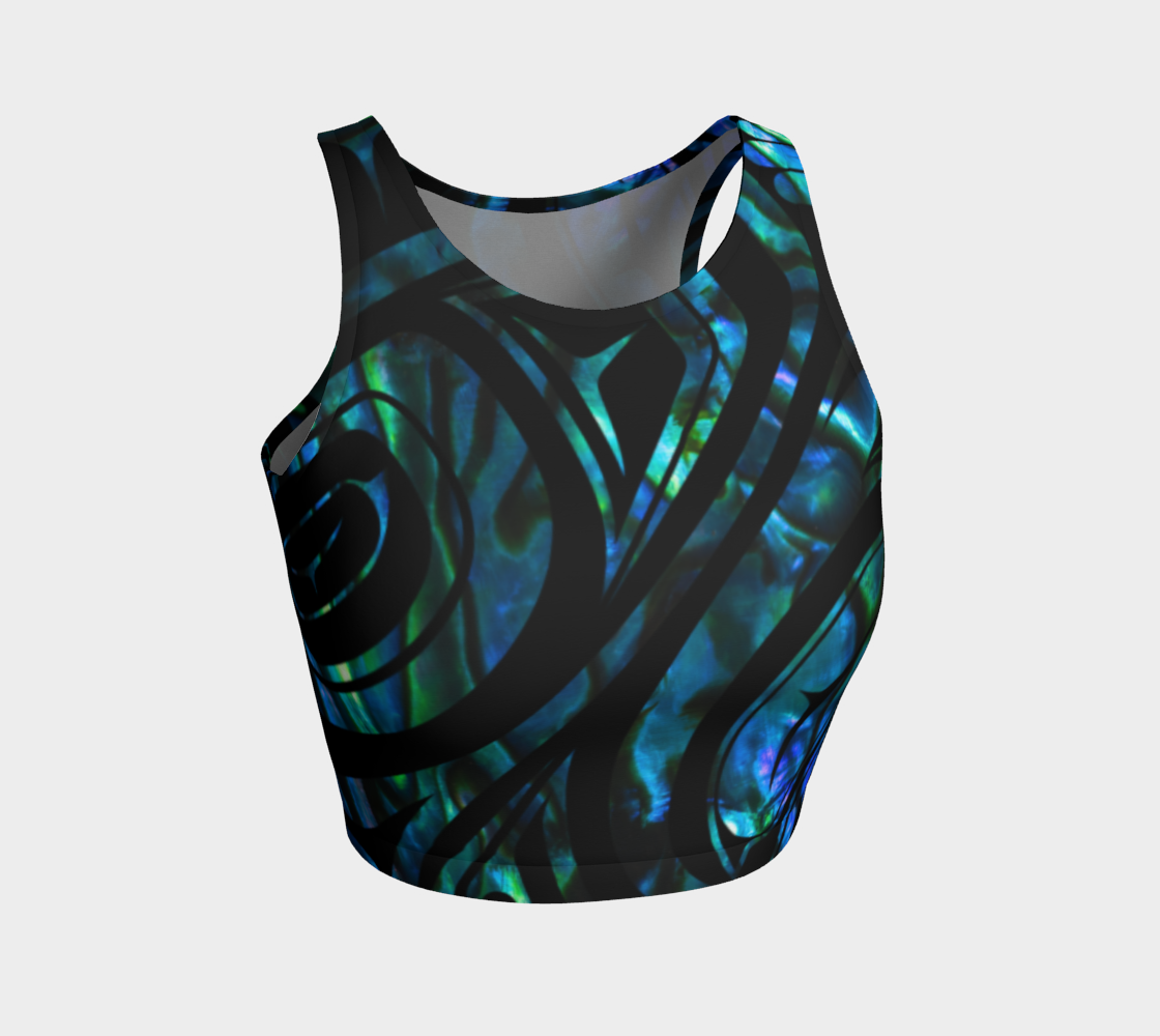 Knowing 2 Abalone Crop Top