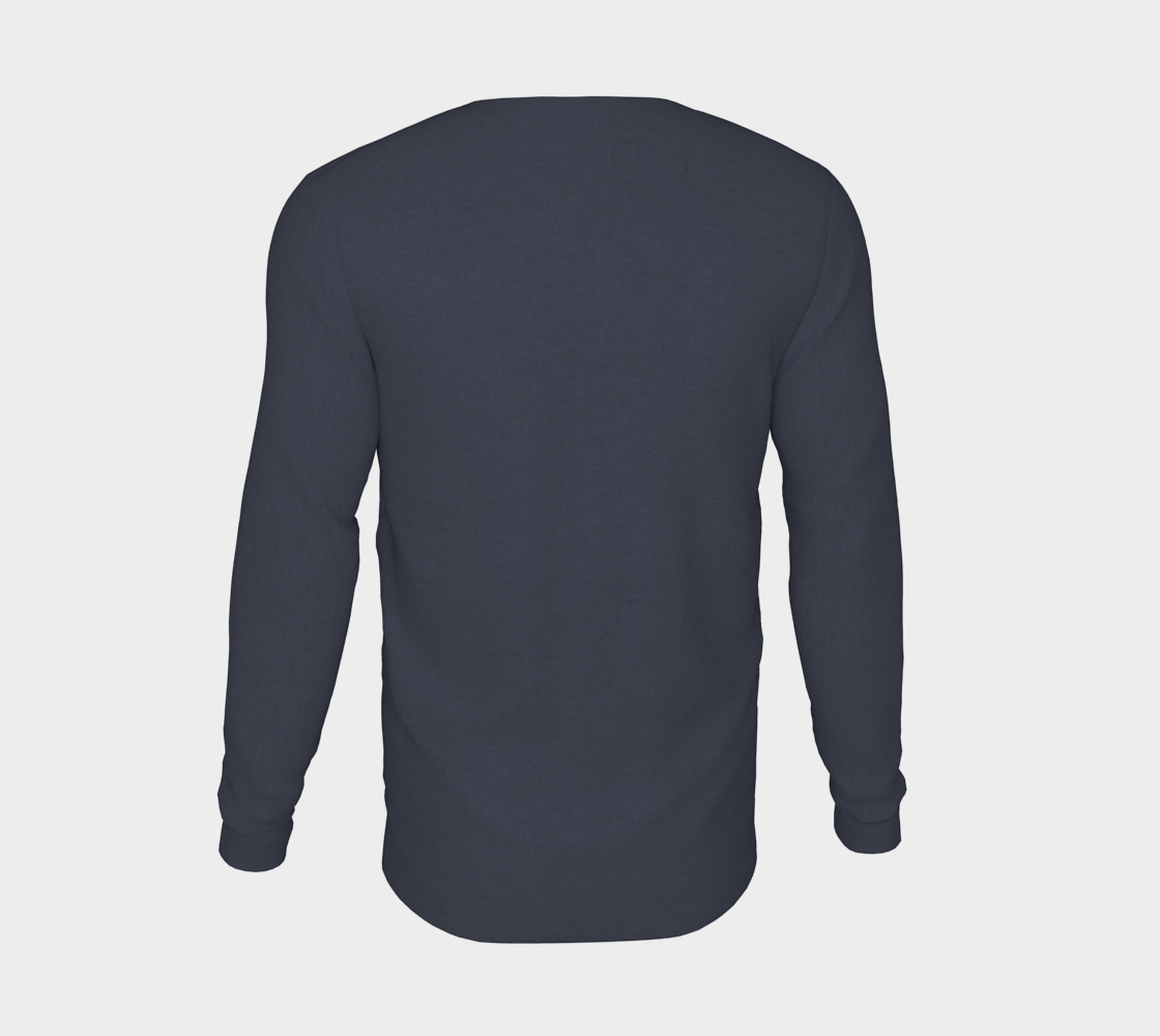 Form Black on Long Sleeve Unisex Tee