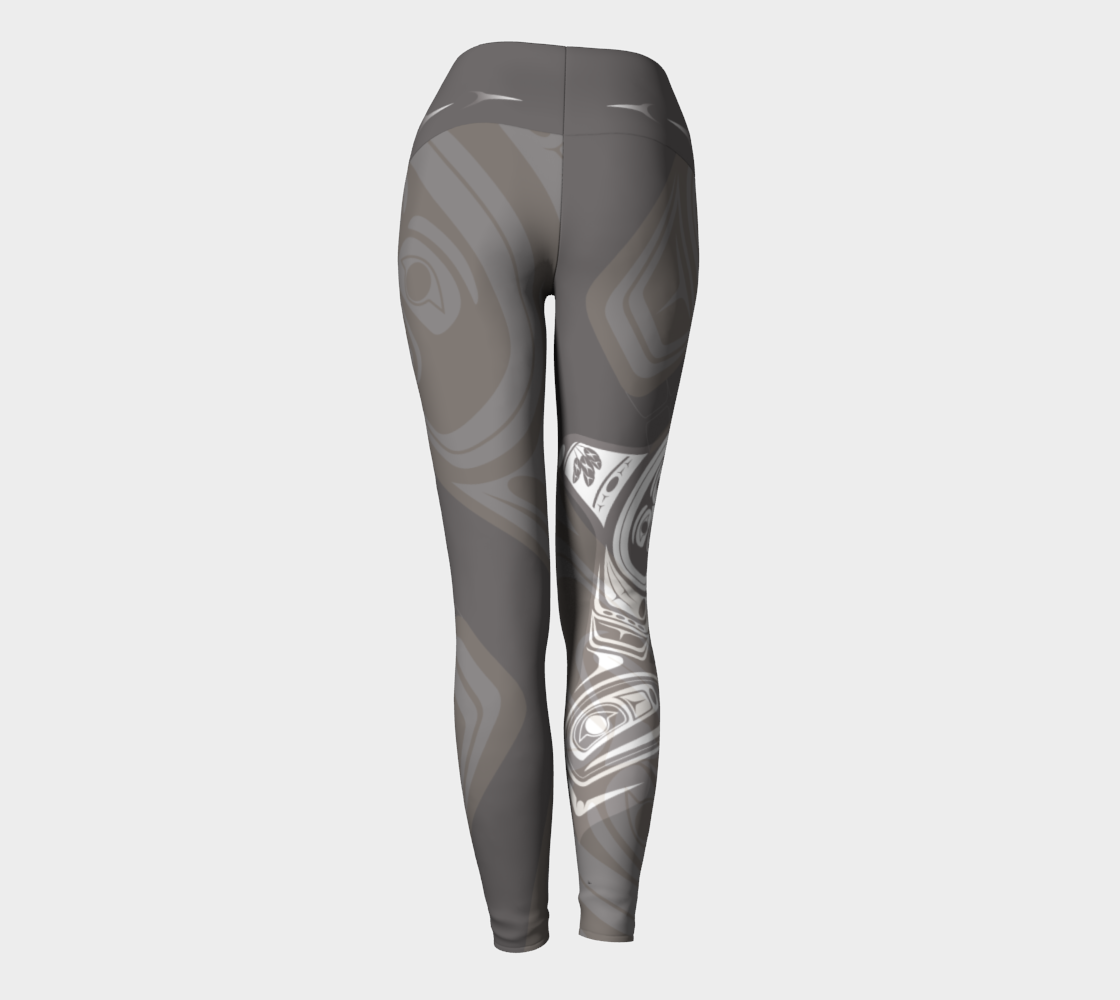 Killerwhale Brown Yoga Legging