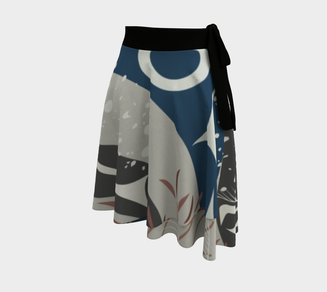 Prairie Storm Wrap Skirt