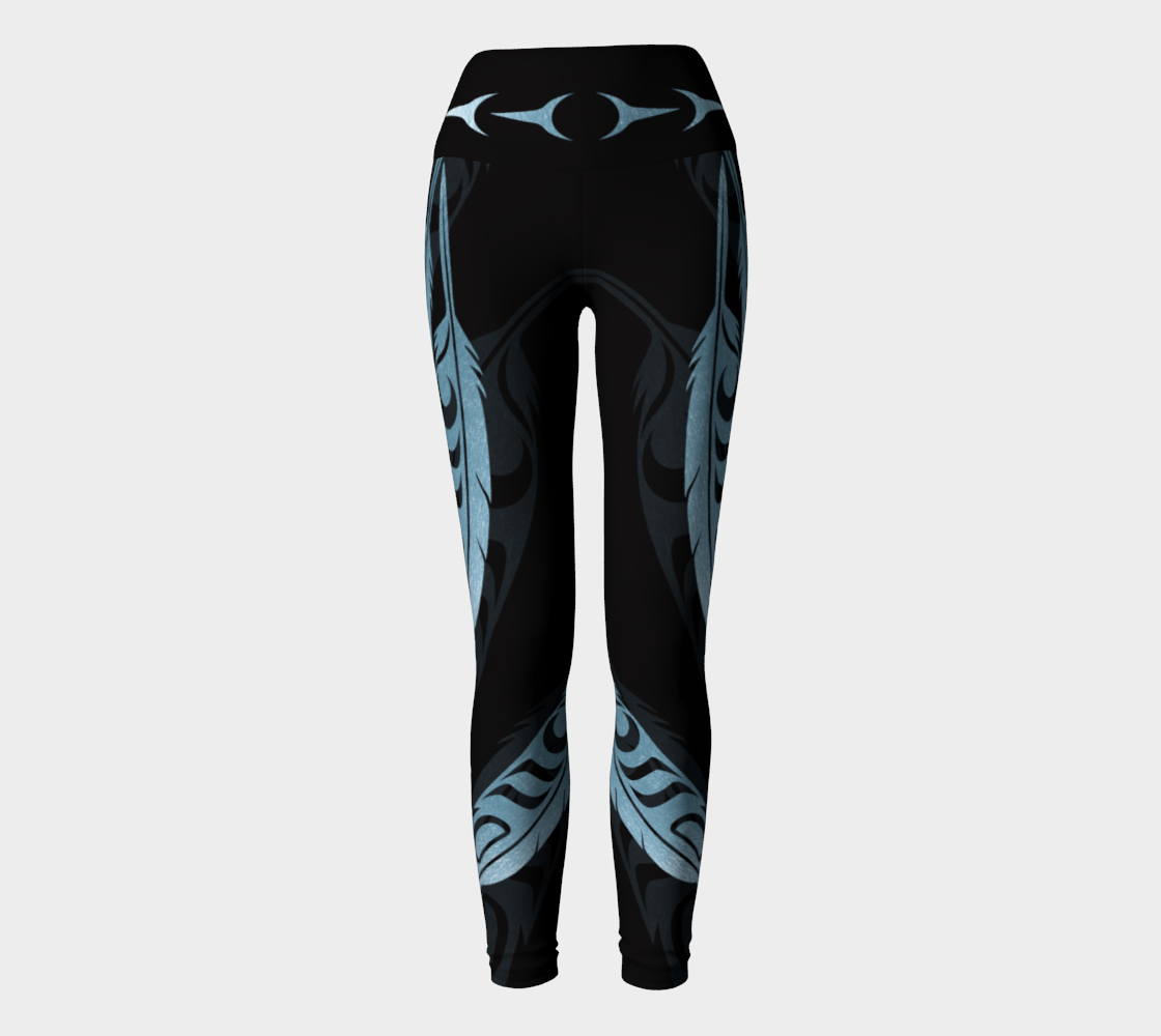 Feathers Metallic Blue YL (XS to XL)
