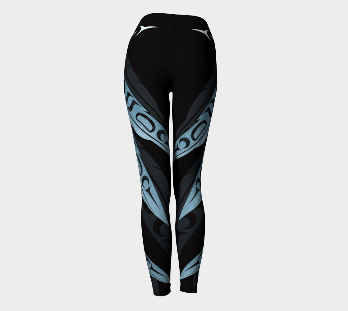 Feathers Metallic Blue YL (XS to XL)