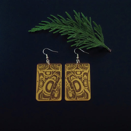 Knowing in Bright Gold Mirror