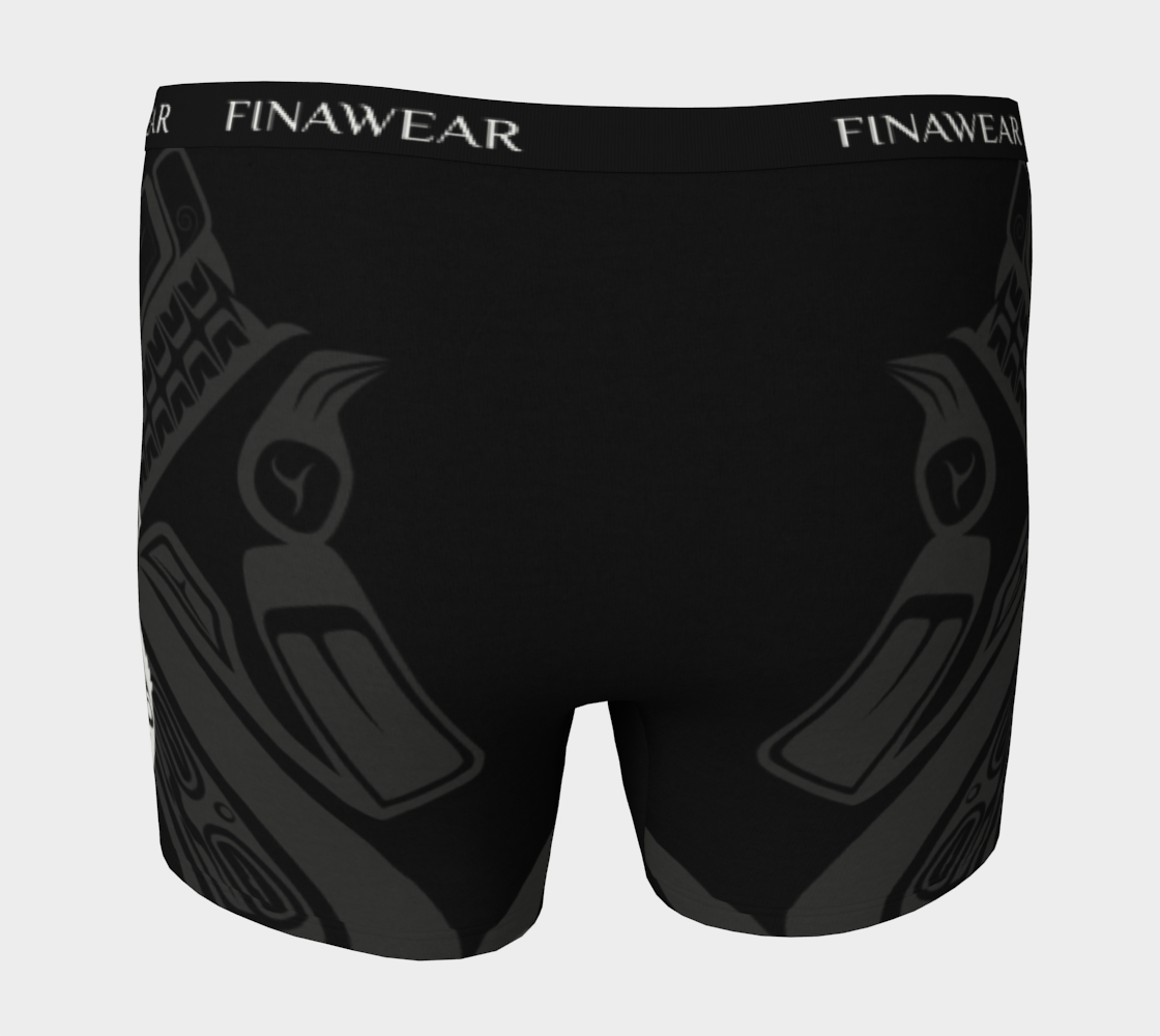 Wolf White Men's Boxers